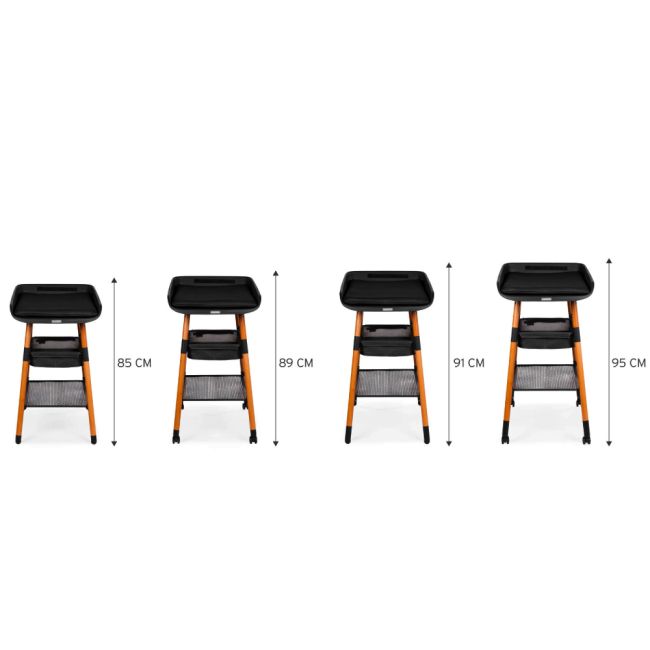 Masuta de infasat Childhome Evolux Nuc/Negru ERFCH-CHTEVONBL