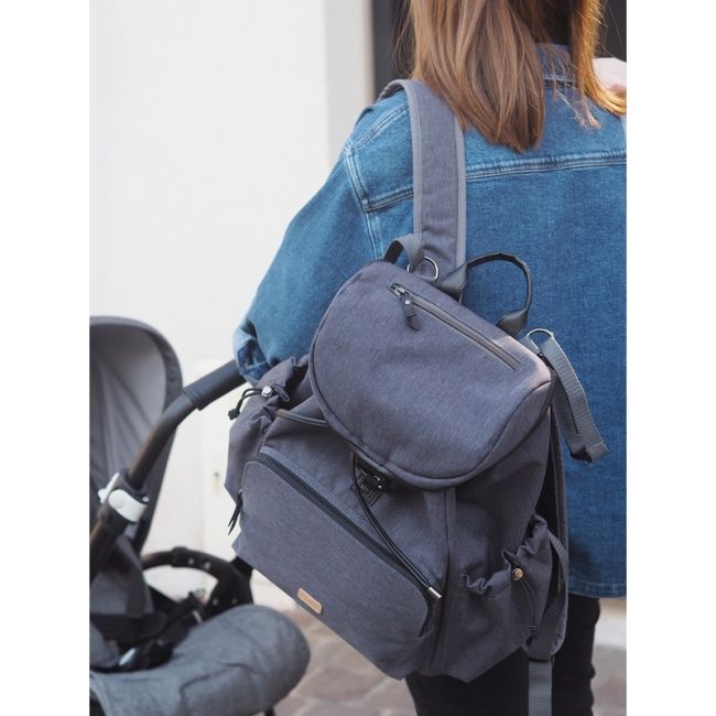 Rucsac de infasat Beaba Vancouver Dark Grey ERFB940267