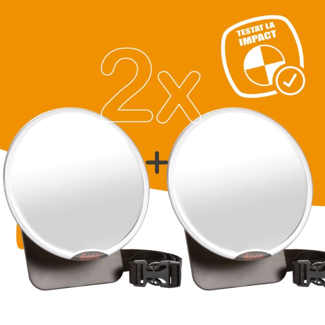 Set 2 oglinzi retrovizoare Diono Easy View ERFD40115
