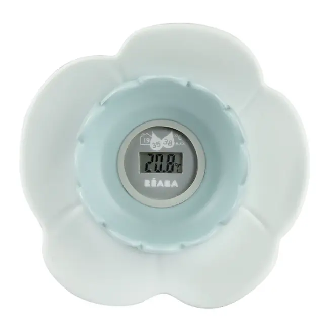 Termometru digital de camera si baie Beaba Lotus Green Blue ERFB920376