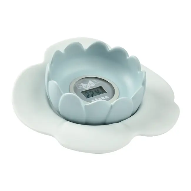 Termometru digital de camera si baie Beaba Lotus Green Blue ERFB920376