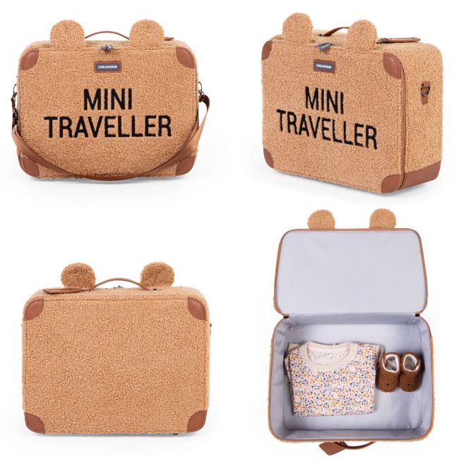 Valiza pentru copii Childhome Mini Traveller Teddy ERFCH-CWSCKTB
