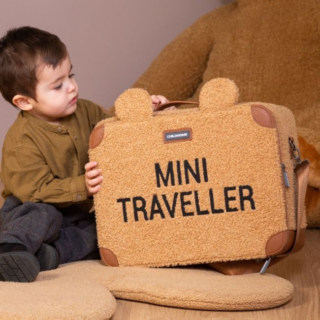 Valiza pentru copii Childhome Mini Traveller Teddy ERFCH-CWSCKTB