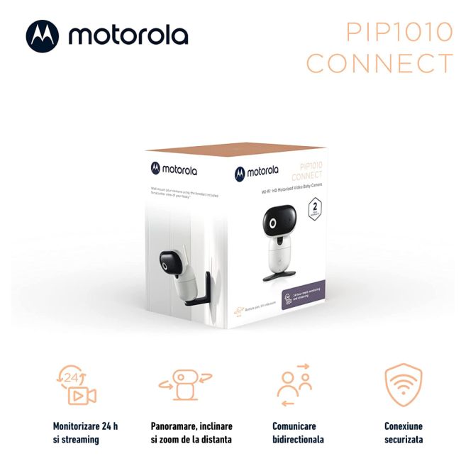 Video Monitor Digital + Wi-Fi Motorola PIP1010 Connect ERFPIP1010 CONNECT