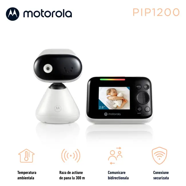 Video Monitor Digital Motorola PIP1200 ERFPIP1200