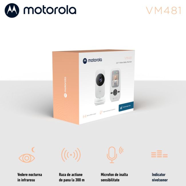 Video Monitor Digital Motorola VM481 ERFVM481