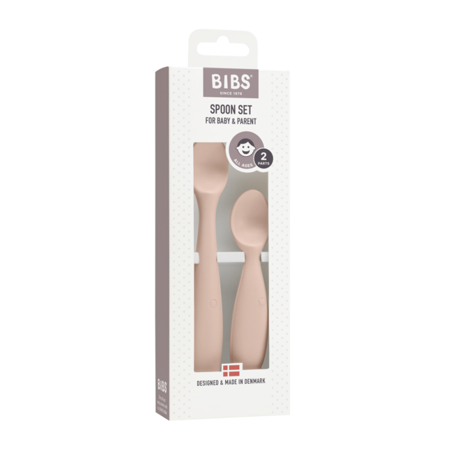 Bibs - set 2 lingurite, blush bbb4330244