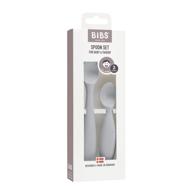 Bibs - set 2 lingurite, cloud bbb4330223