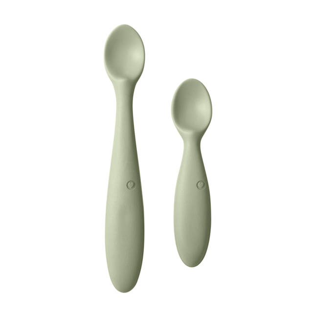 Bibs - set 2 lingurite, sage bbb4330250