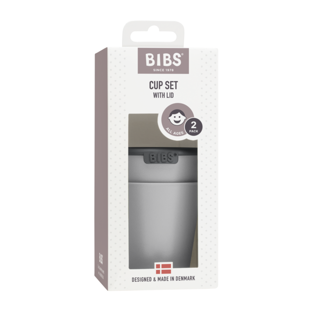 Bibs - set 2 pahare pentru bebe, cloud bbb4310223