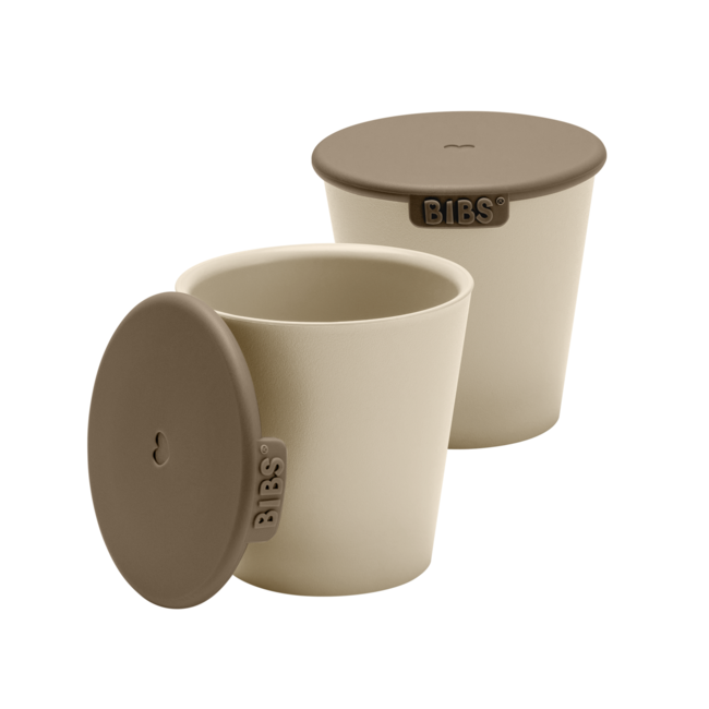 Bibs - set 2 pahare pentru bebe, vanilla bbb4310245
