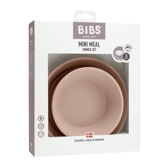 Bibs - set pentru diversificare si hranire, blush bbb4320244