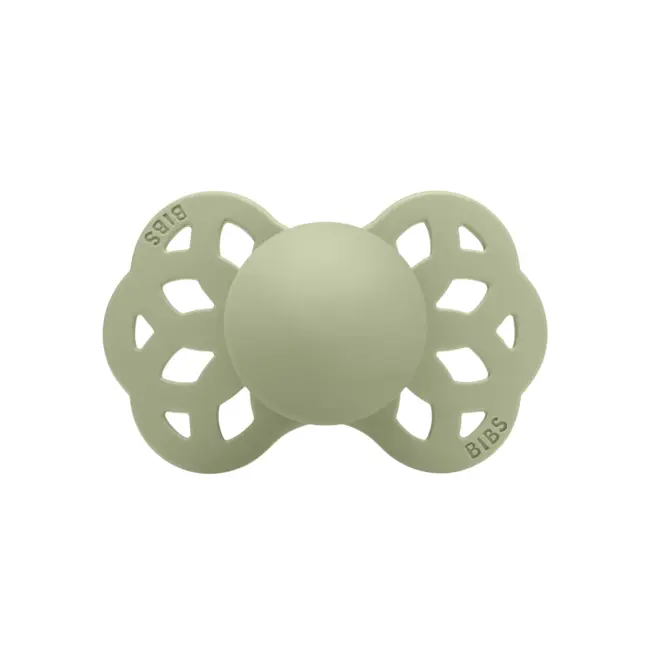 Bibs - suzeta infinity silicon, tetina simetrica, 6 luni +-sage bbb442250c