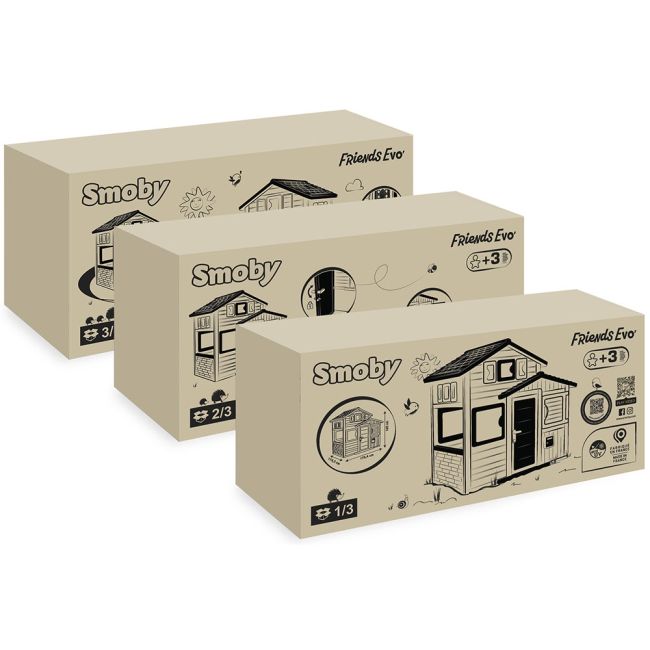 Casuta pentru copii smoby neo friends evo hubs7600810204