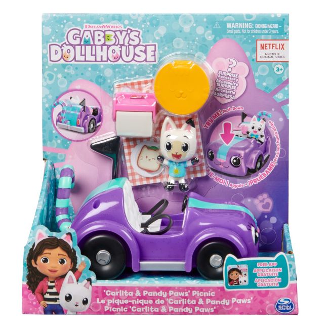 GABBYS DOLLHOUSE VEHICUL CU FIGURINA VIV6062145