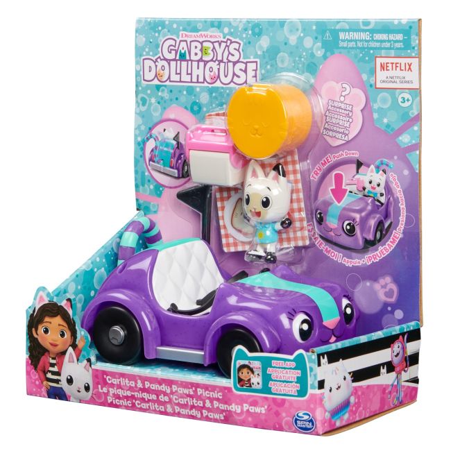 GABBYS DOLLHOUSE VEHICUL CU FIGURINA VIV6062145