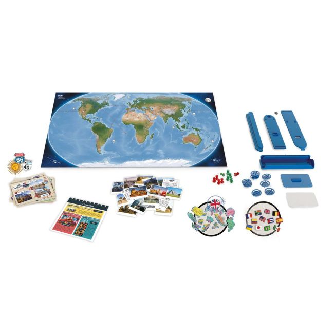 Harta lumii magnetica bk7346en