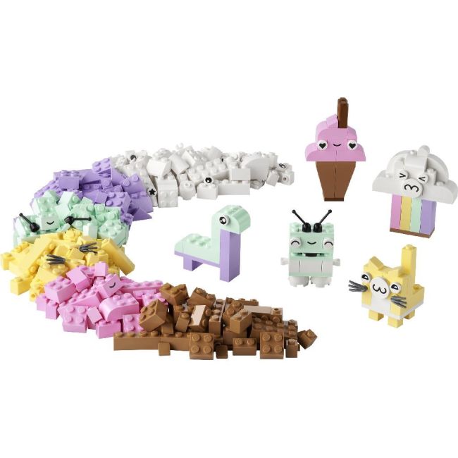LEGO CLASSIC DISTRACTIE CREATIVA IN CULORI PASTELATE 11028 VIVLEGO11028