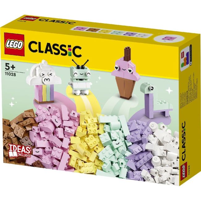 LEGO CLASSIC DISTRACTIE CREATIVA IN CULORI PASTELATE 11028 VIVLEGO11028