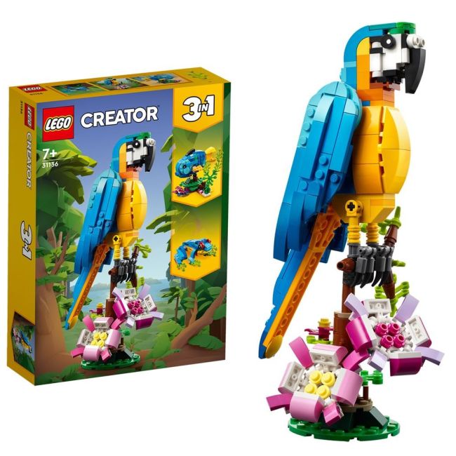 LEGO CREATOR PAPAGAL EXOTIC 31136 VIVLEGO31136