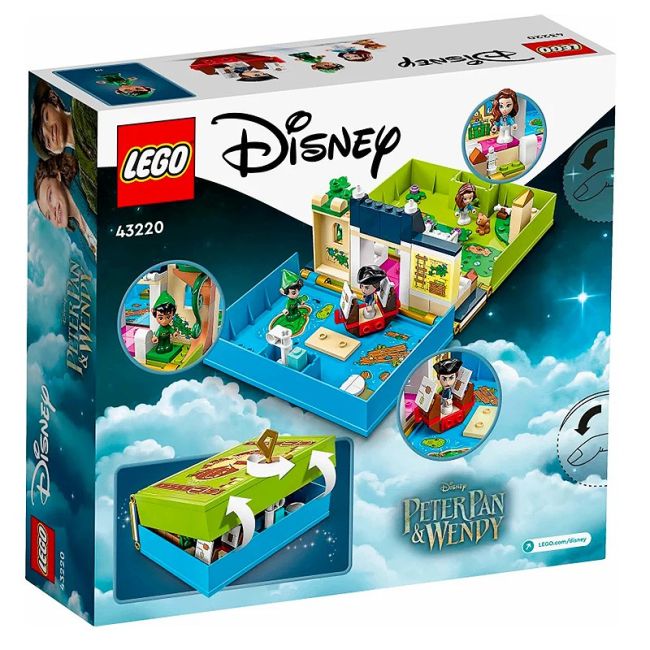 LEGO DISNEY CLASSIC AVENTURA DIN CARTEA DE POVESTI A LUI PETER PAN SI A LUI WENDY 43220 VIVLEGO43220