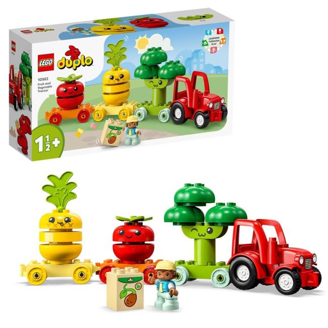 LEGO DUPLO TRACTORUL CU FRUCTE SI LEGUME 10982 VIVLEGO10982