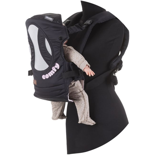 Marsupiu chipolino comfy black pink hubkencm0223bp