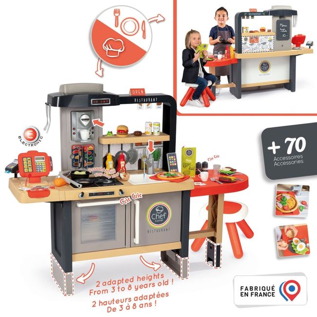 Restaurant pentru copii smoby chef corner hubs7600312307