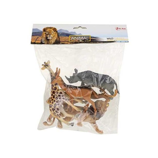 Set 5 figurine animale jungla Animal World Keycraft TT34921Z BBJTT34921Z_Initiala