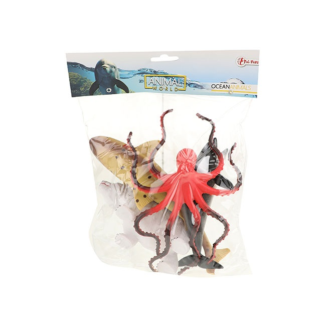 Set 5 figurine animale marine Animal World Keycraft TT34925A BBJTT34925A_Initiala