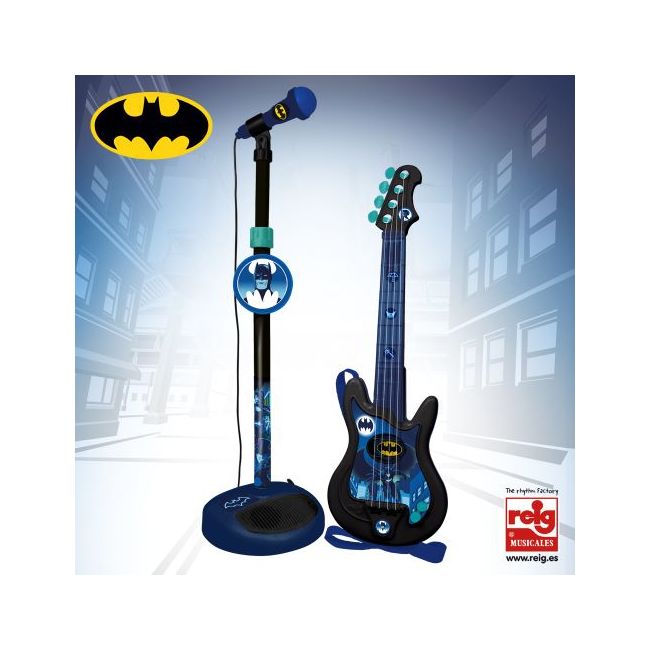 Set chitara si microfon batman rg3462