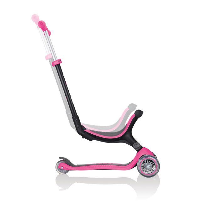 Trotineta globber go-up 4 in 1 pliabila culoare roz funk645-110
