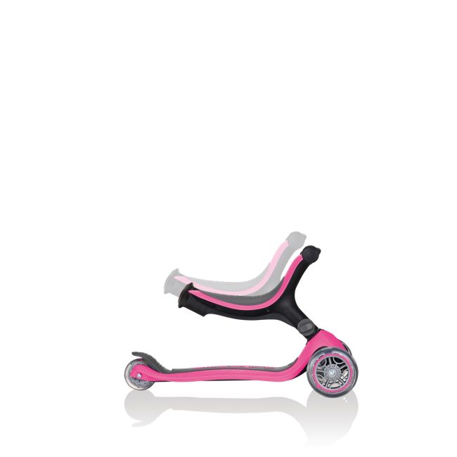 Trotineta globber go-up 4 in 1 pliabila culoare roz funk645-110