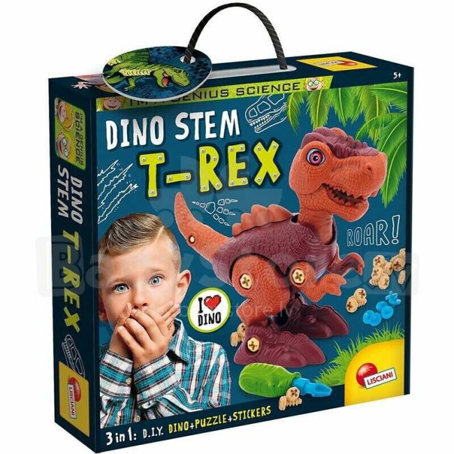 Experimentele micului geniu - set stem t-rex