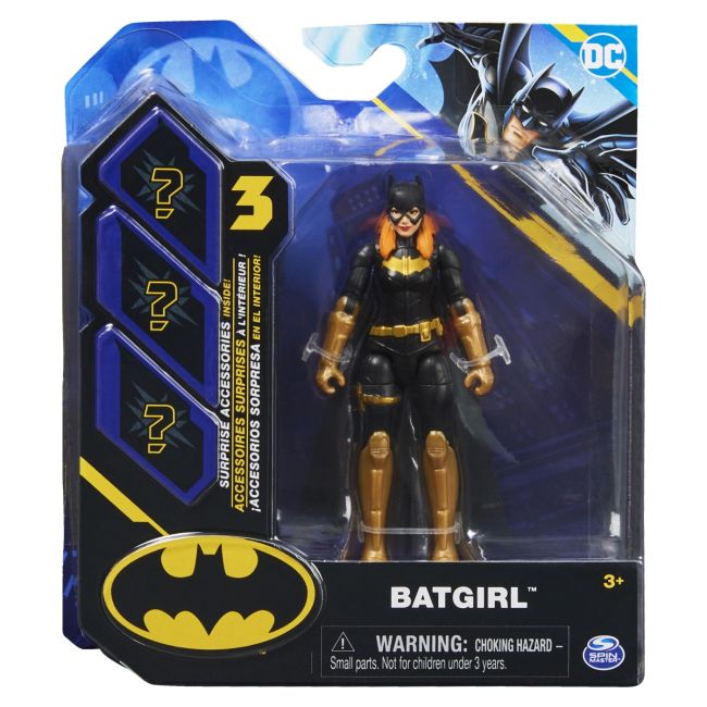FIGURINA BATGIRL ARTICULATA 10CM CU 3 ACCESORII SURPRIZA VIV6055946_20138127