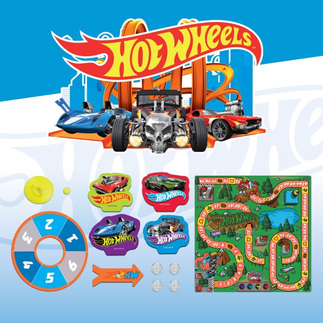 Joc masinute in cursa - hot wheels