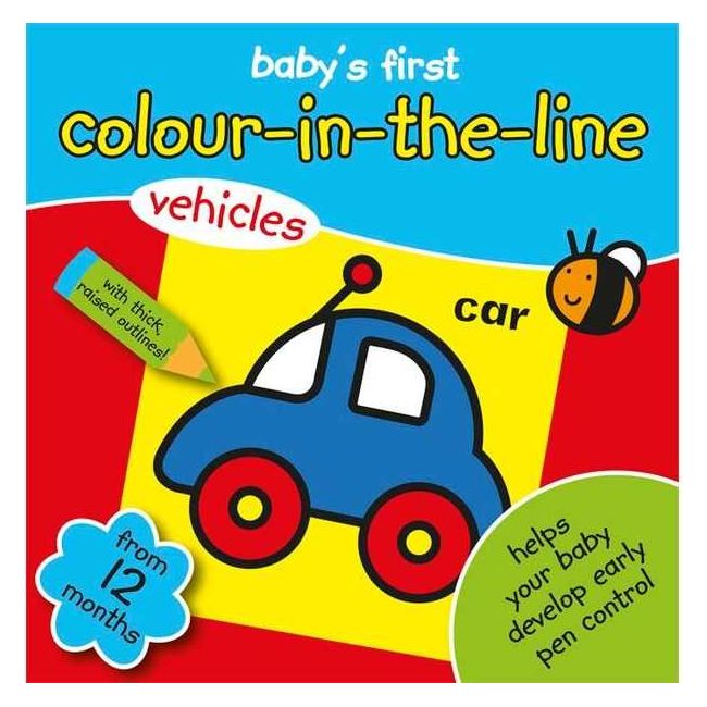 Prima carte de colorat a bebelusului Vehicule Alligator AB2453CIPD1 BBJAB2453CIPD1_Initiala
