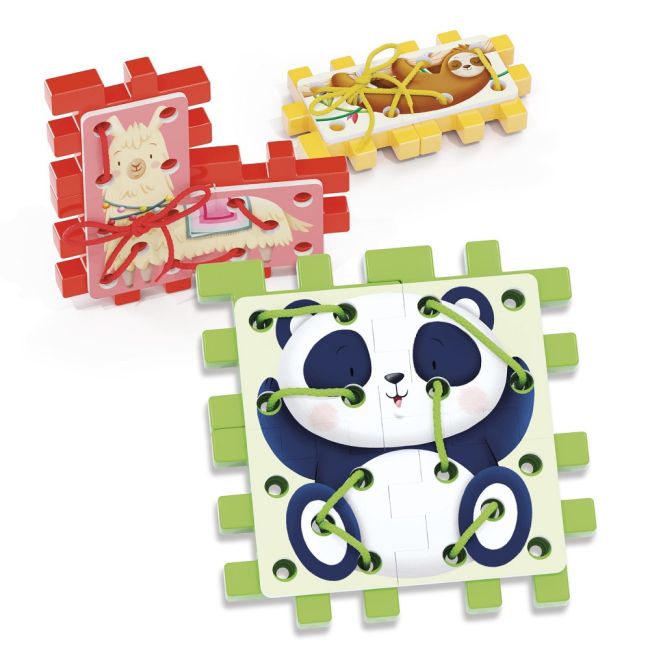 Puzzle cu sireturi Quercetti ERFQ02835