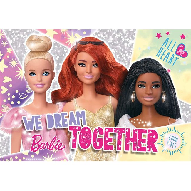 Puzzle glitter barbie - selfie (60 de piese)