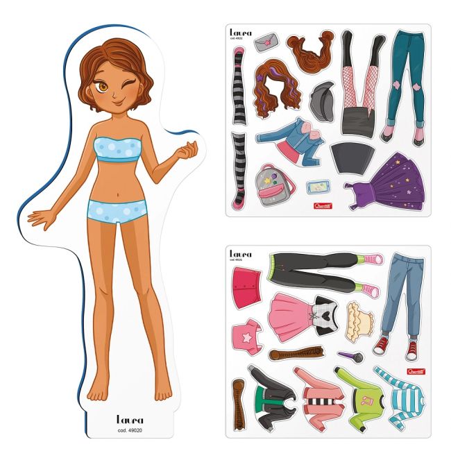 Quercetti Magnetic Fashion Laura ERFQ02926