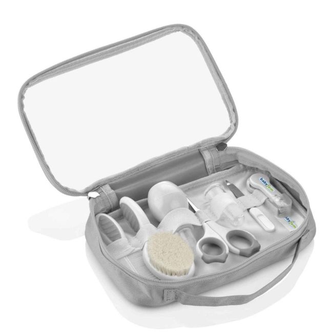 Set ingrijire copii cu 7 piese BabyJem (Culoare: Gri) JEMbj_6153