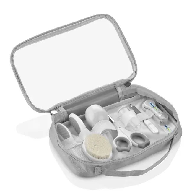 Set ingrijire copii cu 7 piese BabyJem (Culoare: Gri) JEMbj_6153