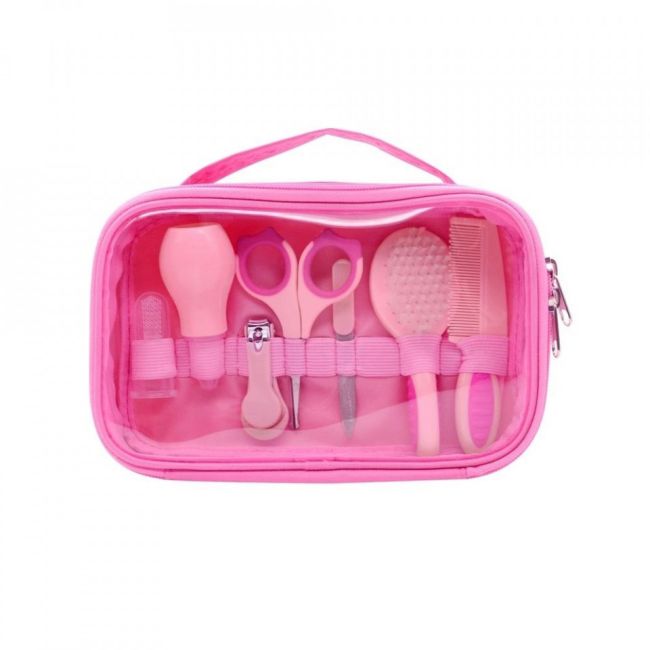 Set ingrijire copii cu 7 piese BabyJem (Culoare: Gri) JEMbj_6153