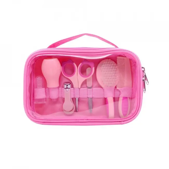 Set ingrijire copii cu 7 piese BabyJem (Culoare: Gri) JEMbj_6153