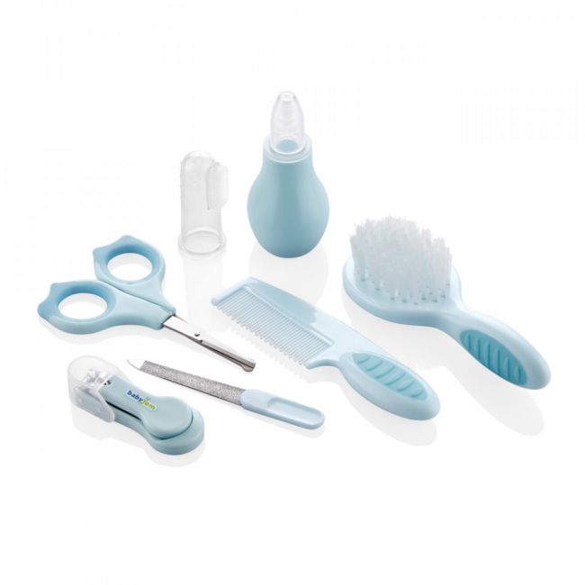 Set ingrijire copii cu 7 piese BabyJem (Culoare: Gri) JEMbj_6153