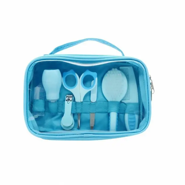 Set ingrijire copii cu 7 piese BabyJem (Culoare: Gri) JEMbj_6153