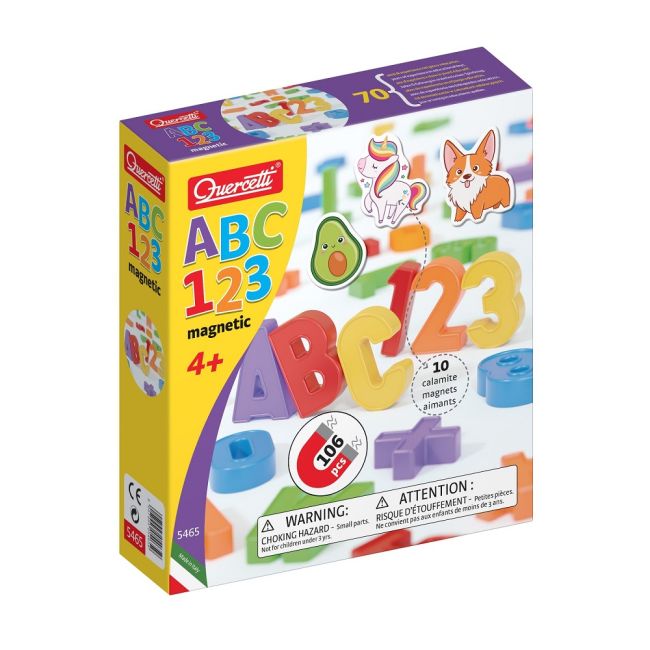 Set magnetic ABC 123 Quercetti ERFQ05465