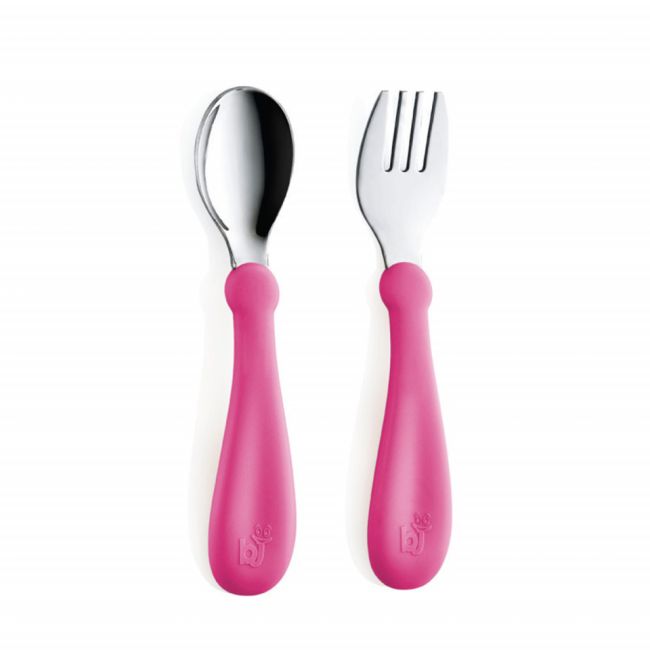 Set tacamuri din inox pentru copii BabyJem (Culoare: Gri) JEMbj_5224