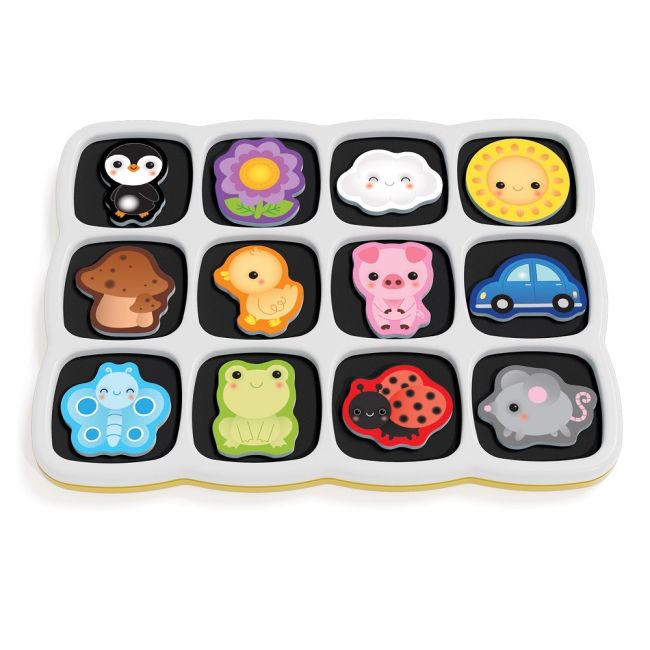 Smart Puzzle Quercetti - Primele culori si cuvinte ERFQ00231