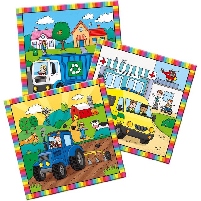 Baby water magic: carte de colorat vehicule
